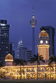Kuala Lumpur Landmarks Drucke: Sultan Abdul Samad Building