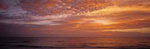 Sunset Over The Ocean Drucke: Sunset over Sea