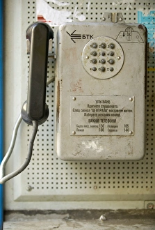 Bilder Datiert 2004 Juni: Telefon, Sofia, Bulgarien