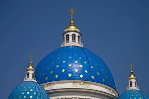 St Petersburg Landmarks Drucke: The Trinity Cathedral, consecrated in 1835