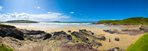 Vereinigtes Königreich, England, Cornwall und Polzeath Strand