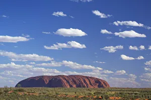 Uluru (UNESCO-Weltnaturerbe), Uluru-Kata Tjuta Nationalpark, Northern Territory.
