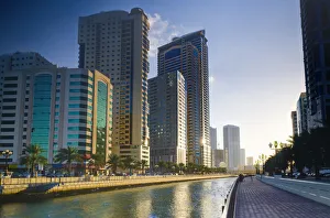 Vereinigte Arabische Emirate, Schwerin (Sharjah), Kanal von Al-Qasaba