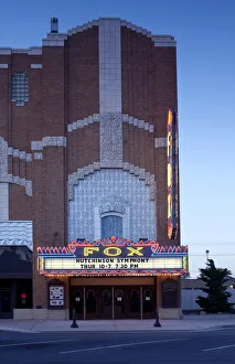 Die Vereinigten Staaten von Amerika , Kanada , Hutchison , Theater des Vögelns (Fox Theatre) und Kinopalast der Bundesstaaten von Amerika in den Vereinigten Staaten von Amerika in Kanada - Hutchinson