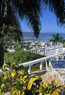 Jamaican Coastal Scenery Drucke: View over Montego Bay