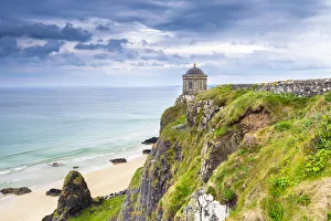Blick auf den Mussendentempel und die Untertassestrand unterhalb