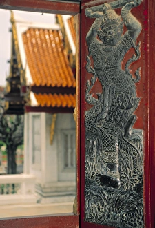 Thai Buddhist Temple Architecture Drucke: Wat Benchamabophit