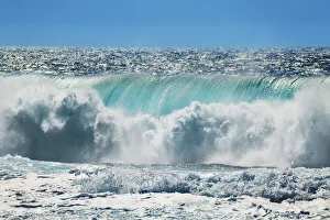 Wellenwirkung bei der Point Quobba - Australien, Westaustralien, Gascoyne Region von Point Quobba