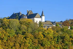 German Castles And Fortresses Drucke: Wildenburg castle, Hellenthal, Eifel, North Rhine-Westphalia, Germany