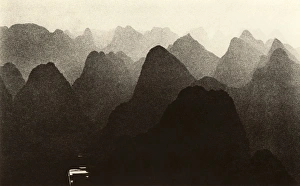China Landscape Photography Drucke: Yangshuo, nr
