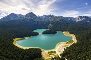 Drucke von Seeotsee See in der Naturpark Durmitor im Land Montenegro Montenegro Drucke: Seeotsee See in der Naturpark Durmitor im Land Montenegro
