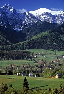 Drucke von Zakopane, Tatras Bergen, Polen Polen Drucke: Zakopanen, Tatschengebirge
