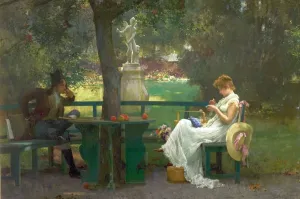 Bildende Kunst Drucke: In Love