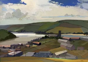 Bildende Kunst Drucke: Salcombe, Devon