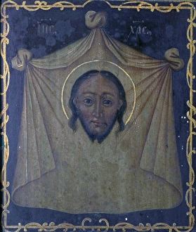 16th Century Oil Paintings Drucke: Head of Christ on a Cloth