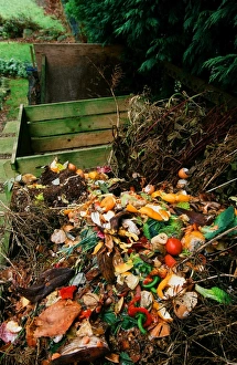 Gardening Tips Drucke: A compost heap