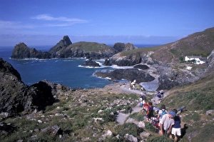 UK Beach Scenes Drucke: Kynance Cove