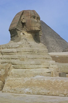 Egyptian Monument Photography Drucke: Sphinx. Egyptian Pyramids, Egypt