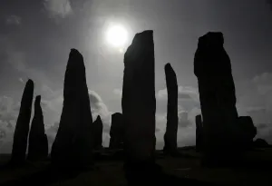 Ancient Scottish Monuments Drucke: Callanish002