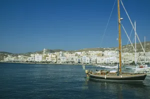 Griechenland Inseln Kykladen Syros Ermoupolis