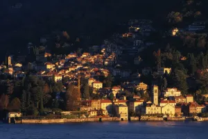 Italien Lombardei See Varenna