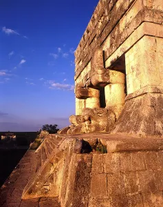 Mexico Ancient Ruins Drucke: mexico, yucatan, chichen itza