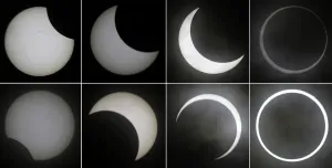 Annular Solar Eclipse Drucke: An eclipse is seen in Tokyo