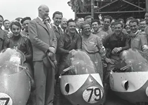 Die Top drei beim Juniortt der Saison 1957