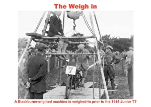 Classic Motorsport Images Drucke: EX 1914 weigh in