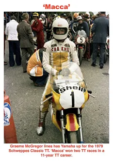 Classic Motorbike Pictures Drucke: EX 1979 McGregor Classic