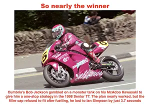 BikeSport TT Race Drucke: EX 1998 Jackson Sen