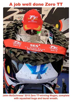 TT Race Photos Drucke: EX 2015 McGuiness Zero