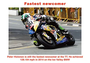 Motorbike Racing Drucke: EX TT 2014 Hickman