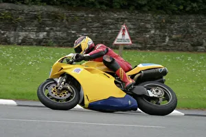 Ducati Racing Bike Drucke: John Barton (Ducati) 2003 Junior TT