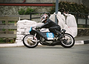 Isle Of Man TT Classic Bikes Drucke: John Loder (Greeves) 2004 Pre TT Classic