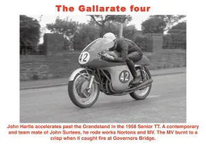 John Surtees Drucke: Die Vier von Gallarate