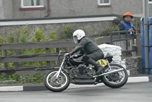 Classic Bike Racing Photos Drucke: Larry Devlin (BMW) 2007 Pre TT Classic