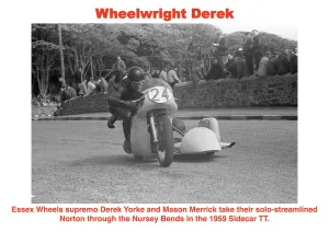 Sidecar Racing History Drucke: Wheelwright Derek