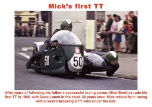 British Motorcycle Champions Drucke: Micks first TT