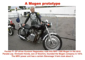 BikeSport TT Race Pics Drucke: A Mugen prototype