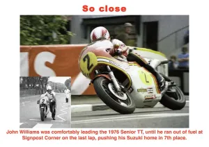 Signpost Corner TT Drucke: So close