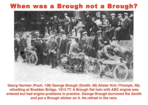 Early 20th Century Motorcycles Drucke: When was a Brough not a Brough?