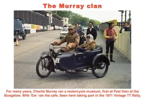 Classic Motorbike Pictures Drucke: The Murray Clan