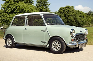 Rare Vintage Automobiles Drucke: 1963 Austin Mini Cooper S