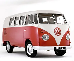Wohnwagen Drucke: Volkswagen Devon aus dem Jahr 1963