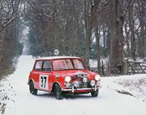 Classic British Cars Drucke: 1964 Mini Cooper S