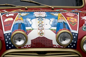 British Motor Museum Exhibits Drucke: 1968 Austin Mini