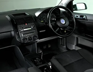 Classic Car Interior Design Drucke: 2002 VW Polo interior