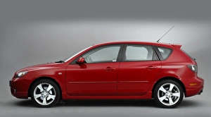 Mazda Drucke: Mazda 3 aus dem Jahr 2004