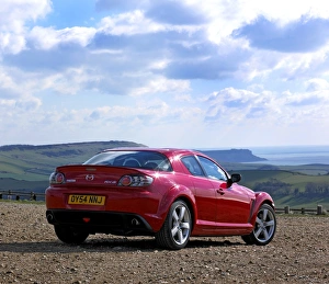 Mazda Drucke: Mazda RX 8 aus dem Jahr 2004